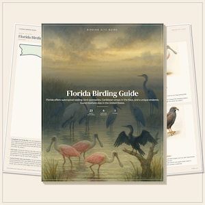 Florida Birding Guide | Printable PDF | Where & When to Bird