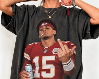 Patrick Mahomes Vintage Shirt, Patrick Mahomes Football Shirt, Vintage  Denver Football Tee, Patrick Mahomes 15 Fan Gift