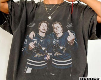 Camiseta Macklin Celebrini Will Smith Comfort Colors, camiseta para aficionados al hockey de San José, atuendo divertido para el día del partido de San José.
