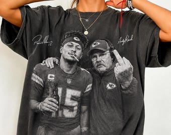Patrick Mahomes Shirt, Patrick Mahomes Football Shirt, Andy Reid Kansas City Football Shirt, Patrick Mahomes 15 Fan Vintage Shirt, Fan Gift
