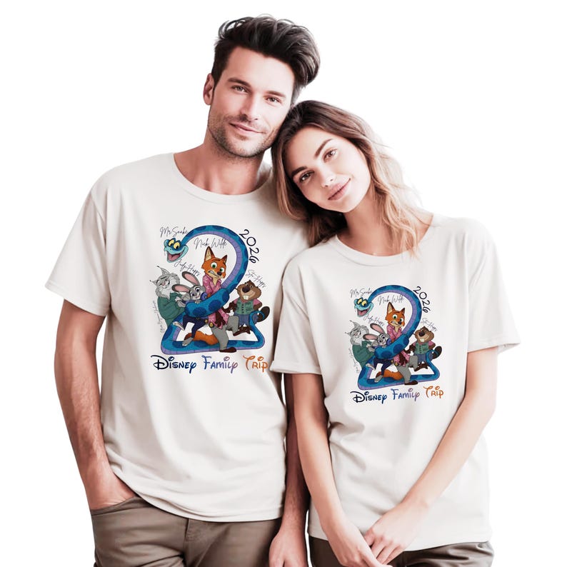 Zootopia Disney Family Trip Shirt