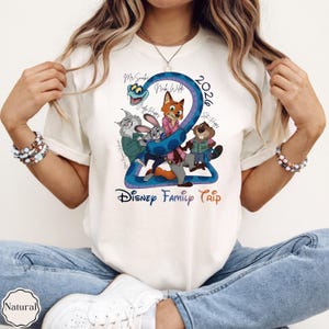 Zootopia Disney Family Trip Shirt