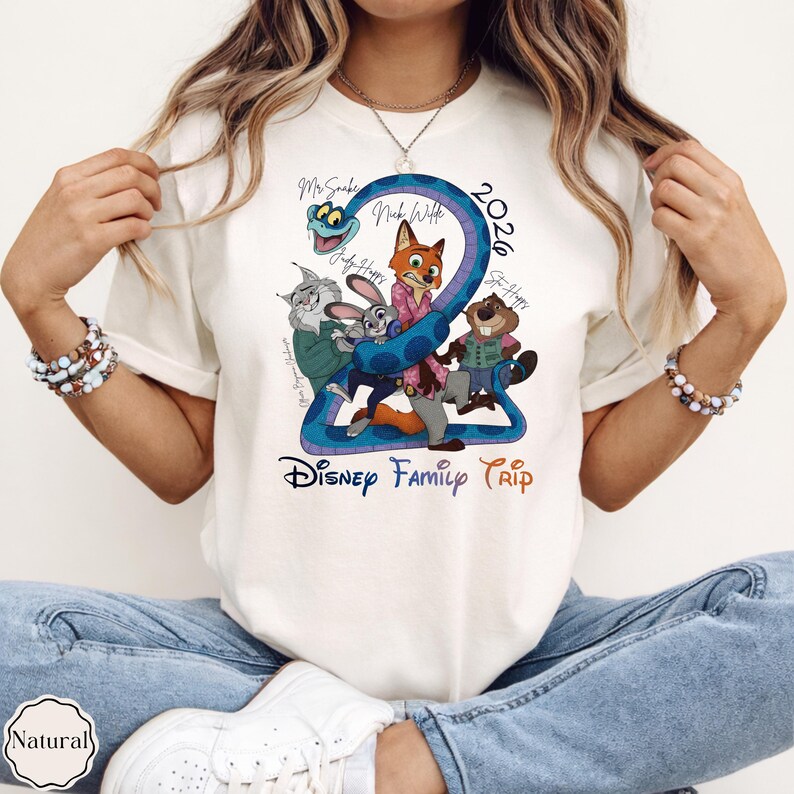 Zootopia Disney Family Trip Shirt