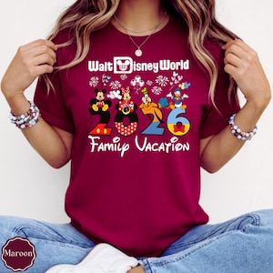 2026 Walt Disney World Family Vacation Shirt