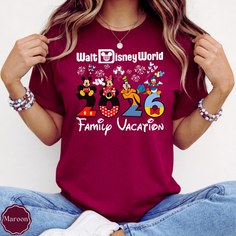 2026 Walt Disney World Family Vacation Shirt