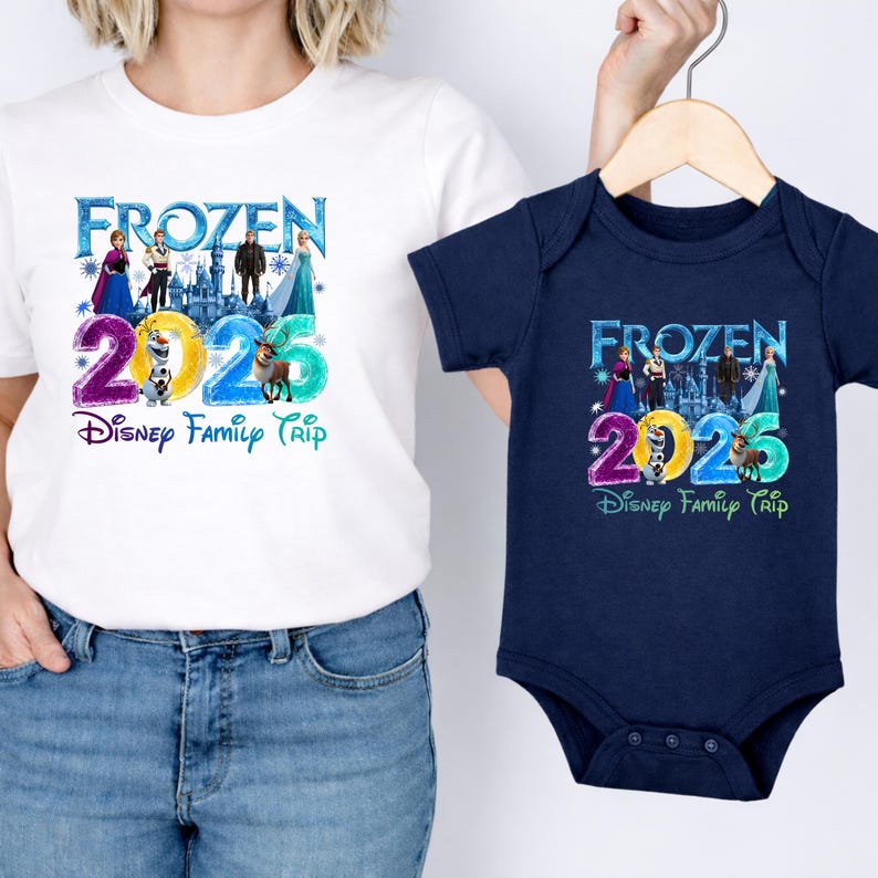 Frozen Disney Family Trip Shirt 2026