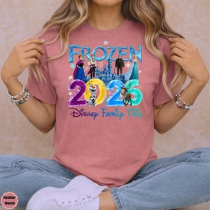 Frozen Disney Family Trip Shirt 2026