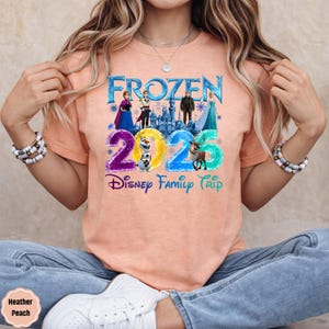 Frozen Disney Family Trip Shirt 2026