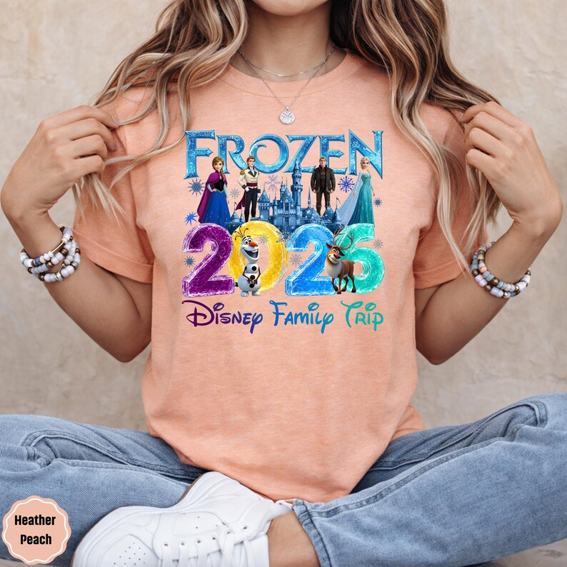 Frozen Disney Family Trip Shirt 2026