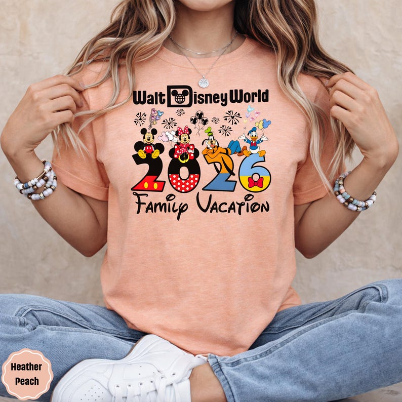 2026 Walt Disney World Family Vacation Shirt