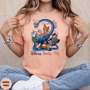 Zootopia Disney Family Trip Shirt