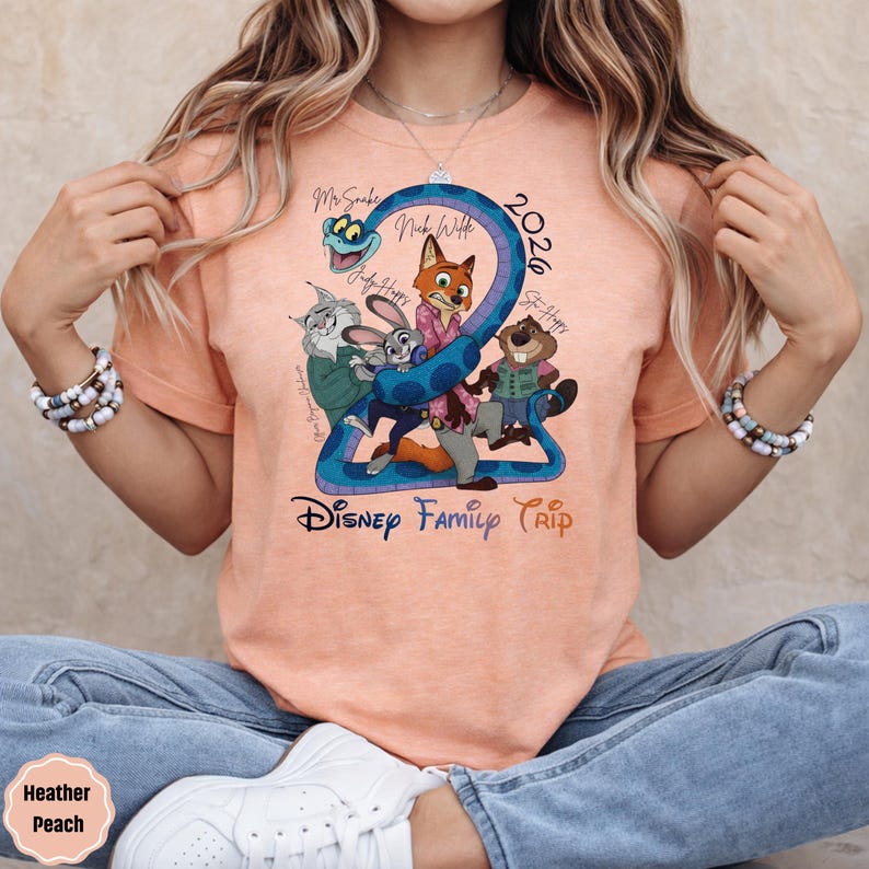 Zootopia Disney Family Trip Shirt
