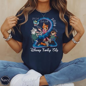 Zootopia Disney Family Trip Shirt