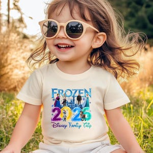 Frozen Disney Family Trip Shirt 2026