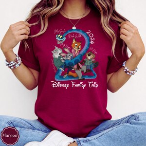 Zootopia Disney Family Trip Shirt