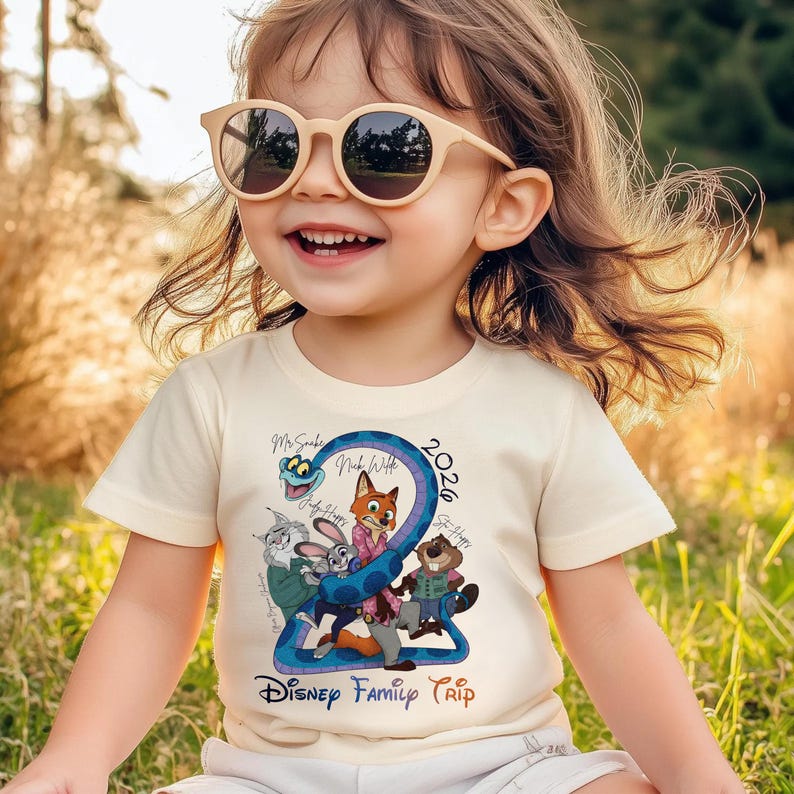 Zootopia Disney Family Trip Shirt