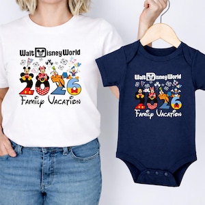 2026 Walt Disney World Family Vacation Shirt