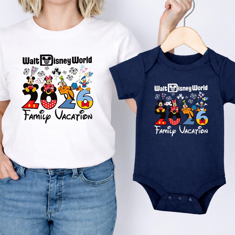 2026 Walt Disney World Family Vacation Shirt