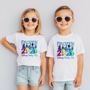 Frozen Disney Family Trip Shirt 2026
