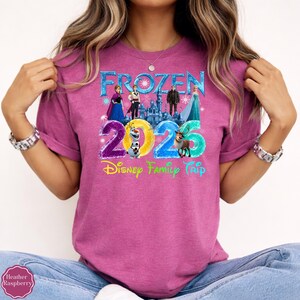 Frozen Disney Family Trip Shirt 2026