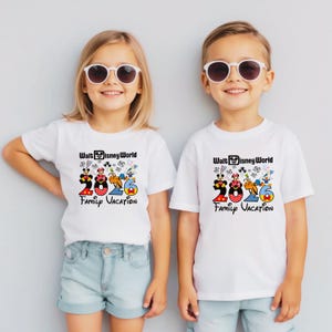2026 Walt Disney World Family Vacation Shirt