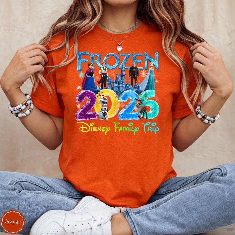 Frozen Disney Family Trip Shirt 2026