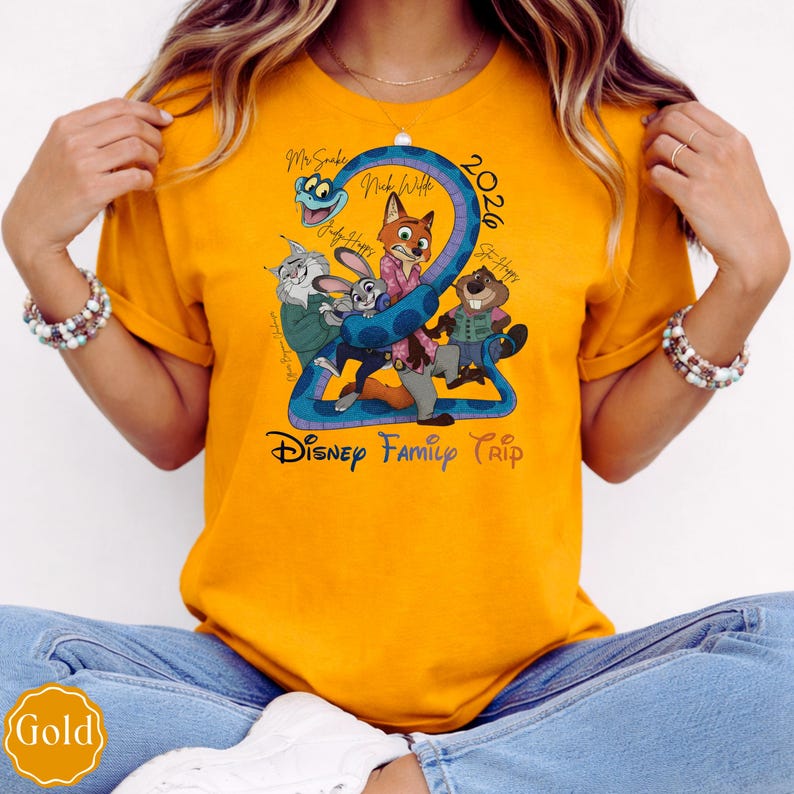 Zootopia Disney Family Trip Shirt