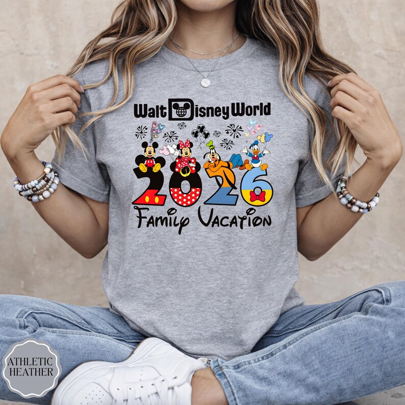 2026 Walt Disney World Family Vacation Shirt