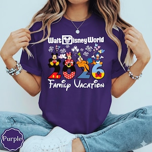 2026 Walt Disney World Family Vacation Shirt