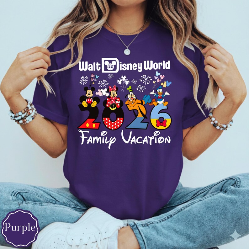 2026 Walt Disney World Family Vacation Shirt
