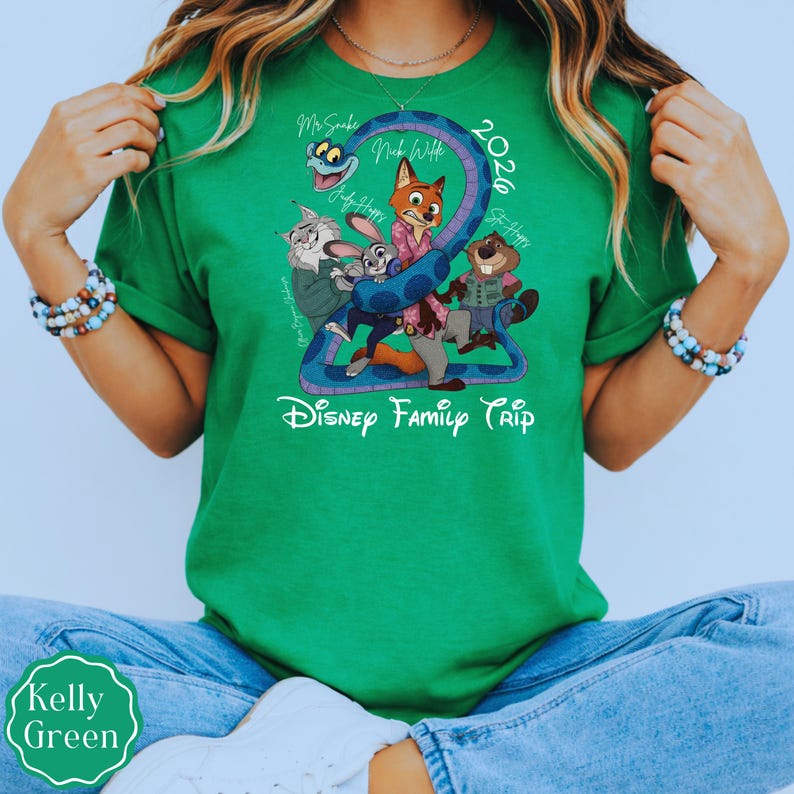 Zootopia Disney Family Trip Shirt