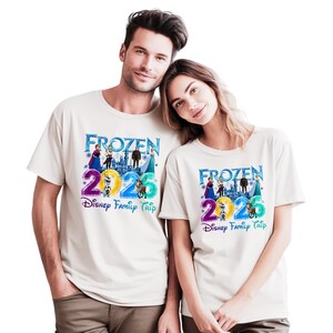 Frozen Disney Family Trip Shirt 2026