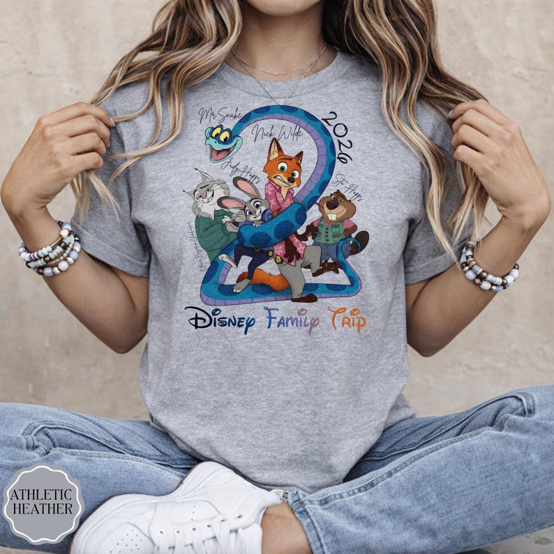 Zootopia Disney Family Trip Shirt