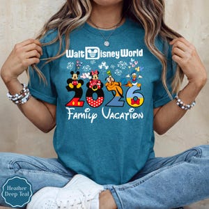 2026 Walt Disney World Family Vacation Shirt