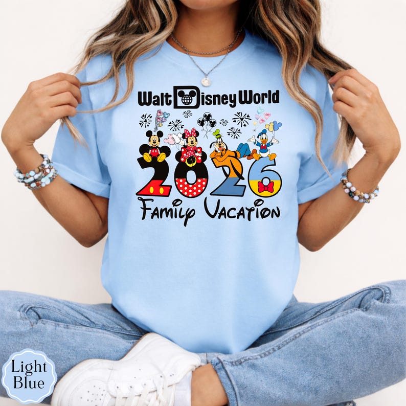 2026 Walt Disney World Family Vacation Shirt