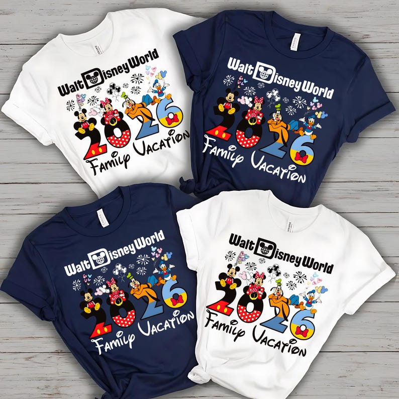 2026 Walt Disney World Family Vacation Shirt