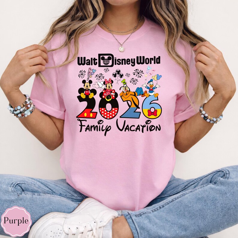 2026 Walt Disney World Family Vacation Shirt