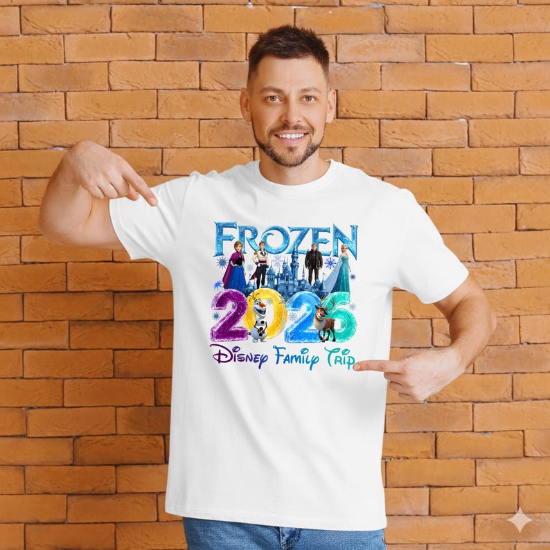Frozen Disney Family Trip Shirt 2026