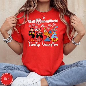 2026 Walt Disney World Family Vacation Shirt