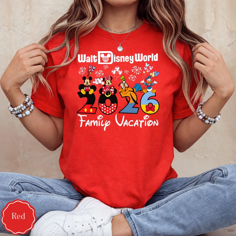 2026 Walt Disney World Family Vacation Shirt