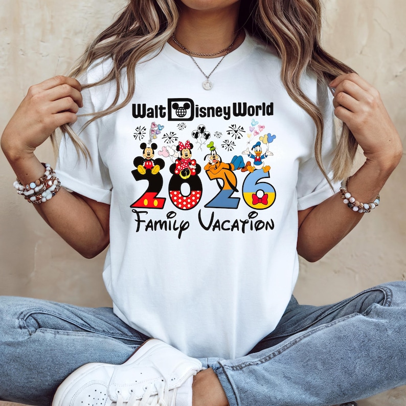 2026 Walt Disney World Family Vacation Shirt