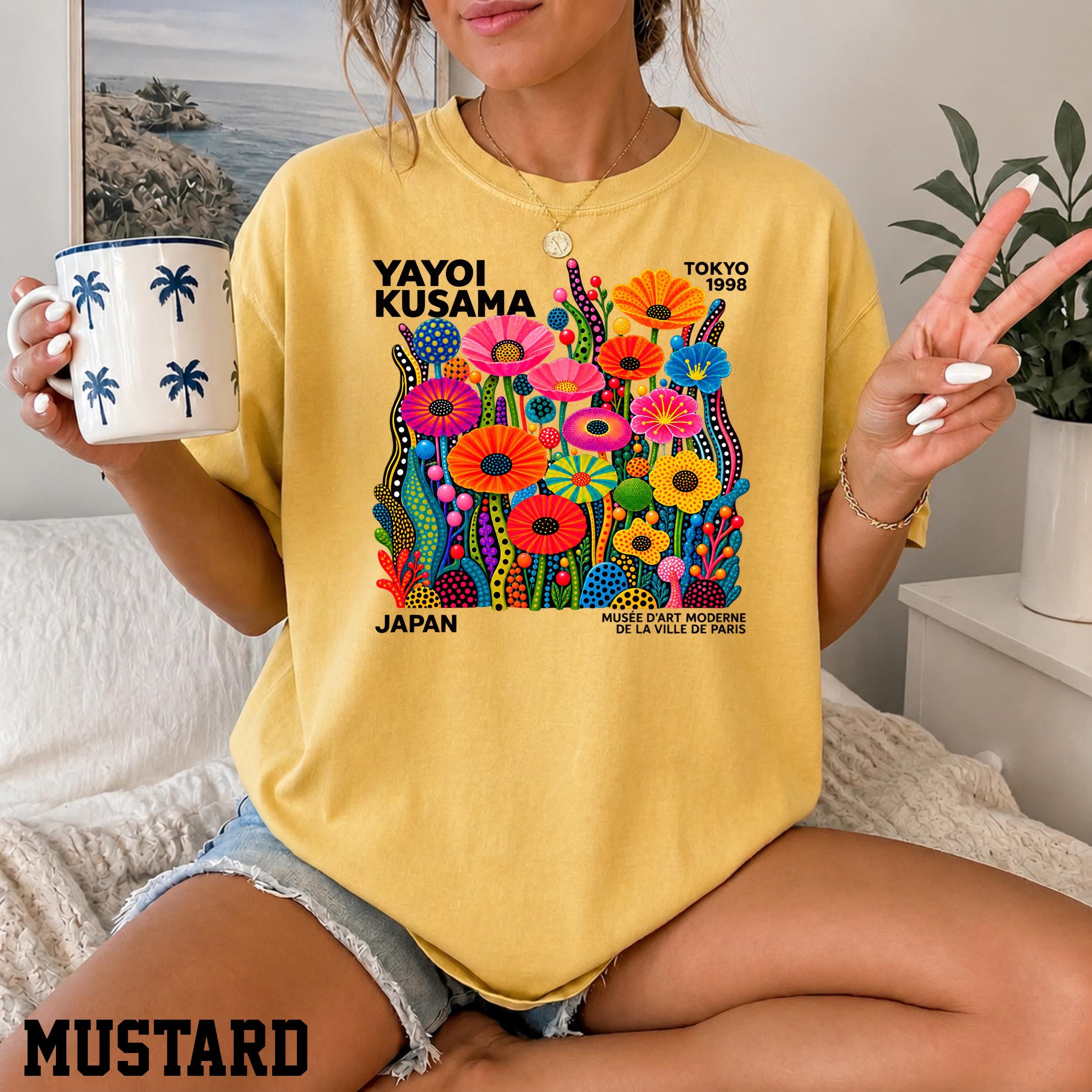 Yayoi Kusama, T Shirt - Etsy