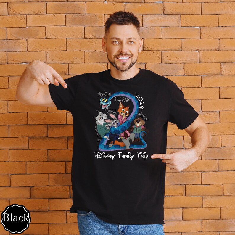 Zootopia Disney Family Trip Shirt