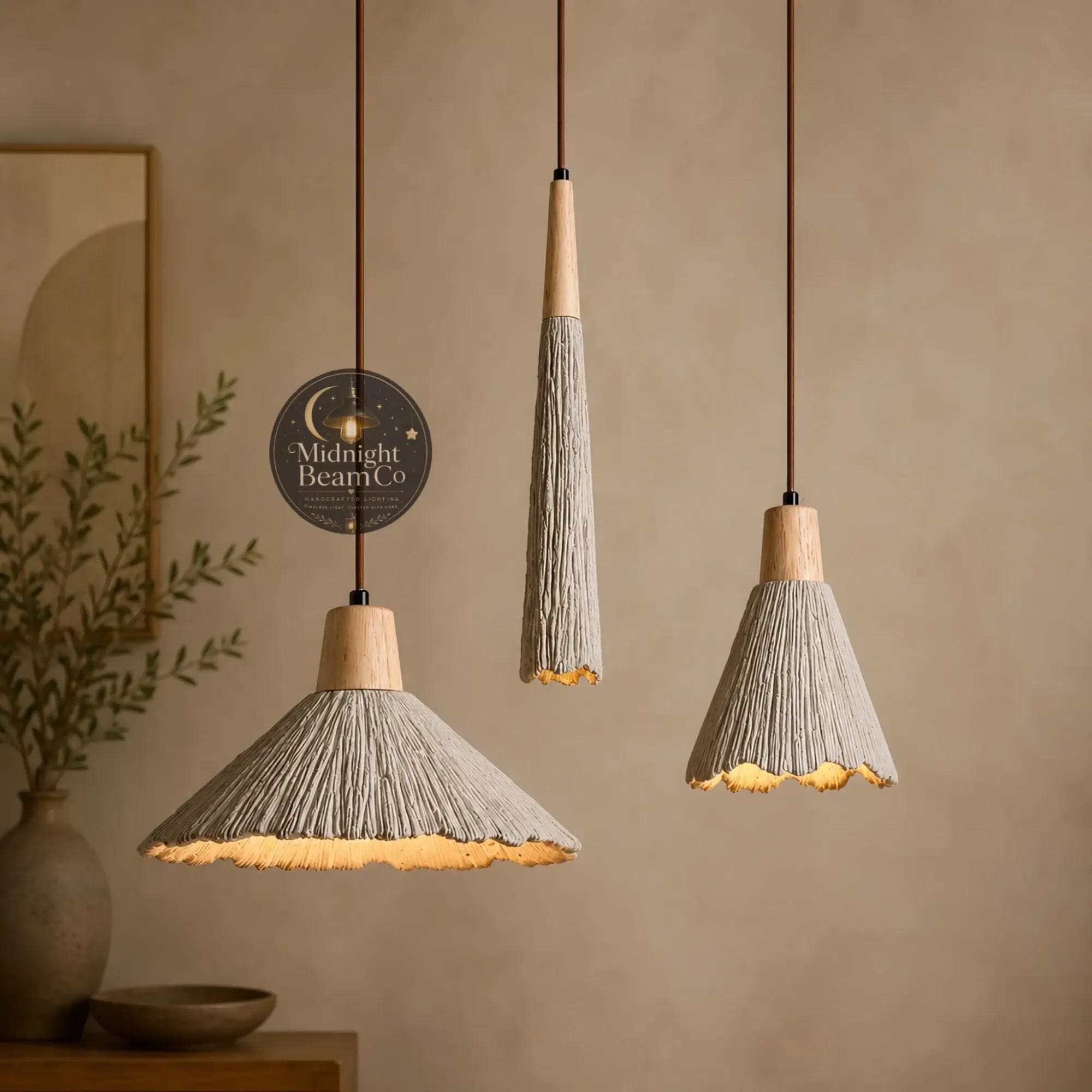 Japandi ceiling lamp - Etsy 日本