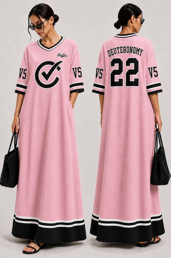 22 jersey dress Chozen Deuteronomy 22:5 Maxi JJX73