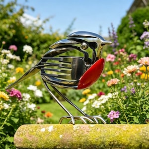 Metal Robin - Etsy
