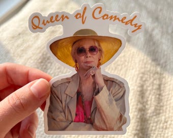 Deborah Vance - Reina de la Comedia Pegatinas troqueladas Pegatinas Imán para coche Accesorios y regalos para mamás Logotipo Vinilo adhesivo