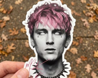 Mgk Kiss-cut Sticker Stickers Car Magnet Logo vinyl Decal Accessories and Gifts for Moms