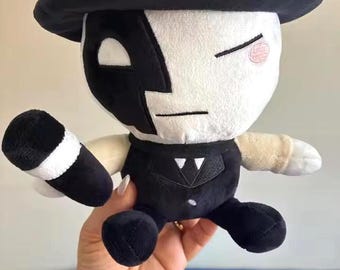 Masked Character Plush Doll 20 cm — Soft Cartoon Stuffed Figure Toy