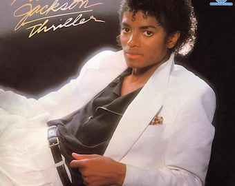 Michael Jackson 1982 Thriller True First Press Promo VERY RARE